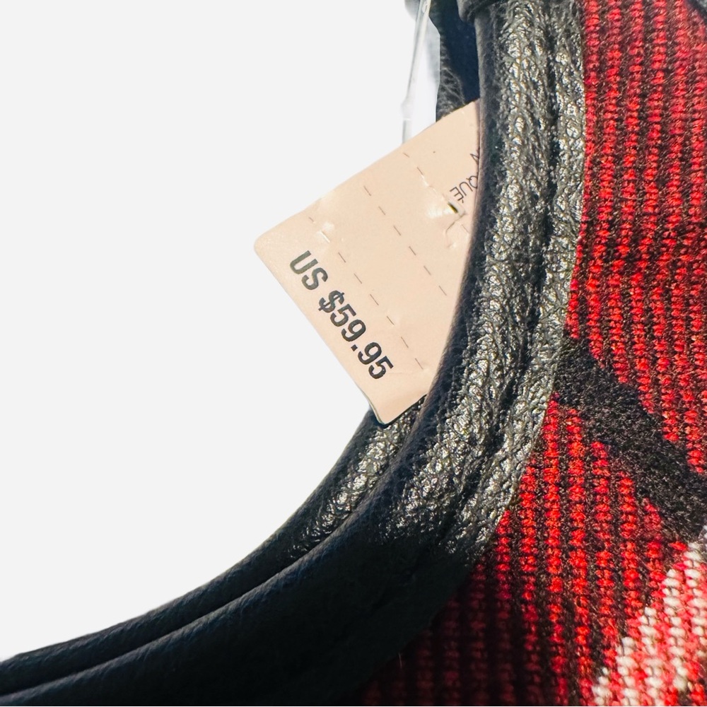 Victoria's Secret Red and Black Plaid Tote Bag NWT! - Picture 9 of 9